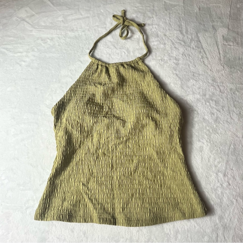 NWT Andie Swim The Baja Top Tankini Sage Green Size XS NEW